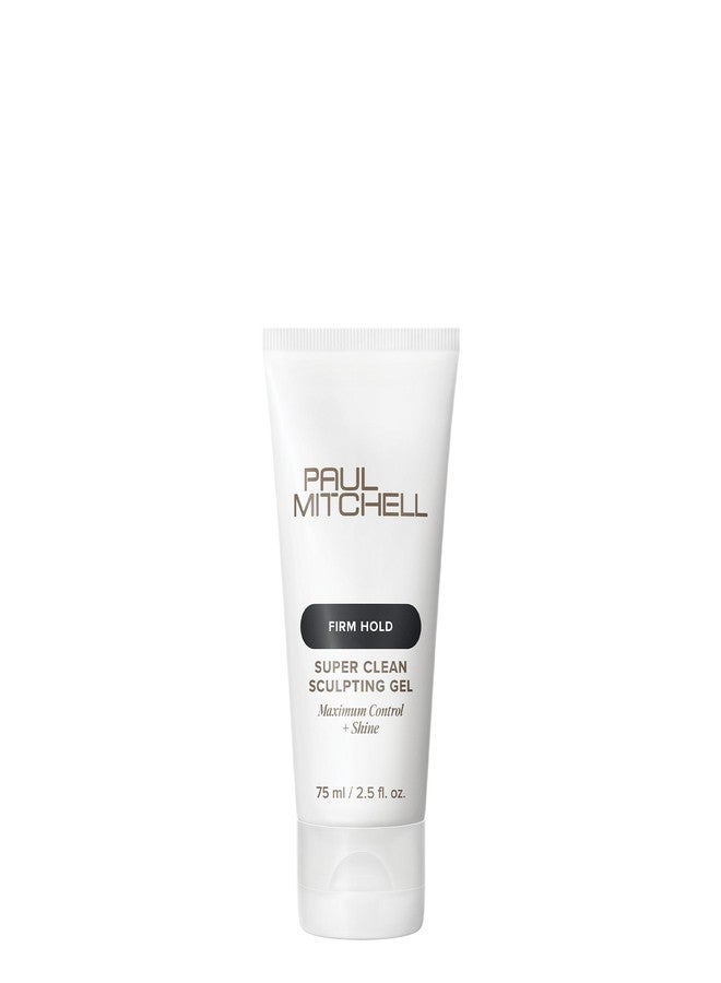 Paul Mitchell Super Clean Sculpting Gel, Firm Hold, Maximum Control + Shine, For All Hair Types, 2.5 oz - Image 1